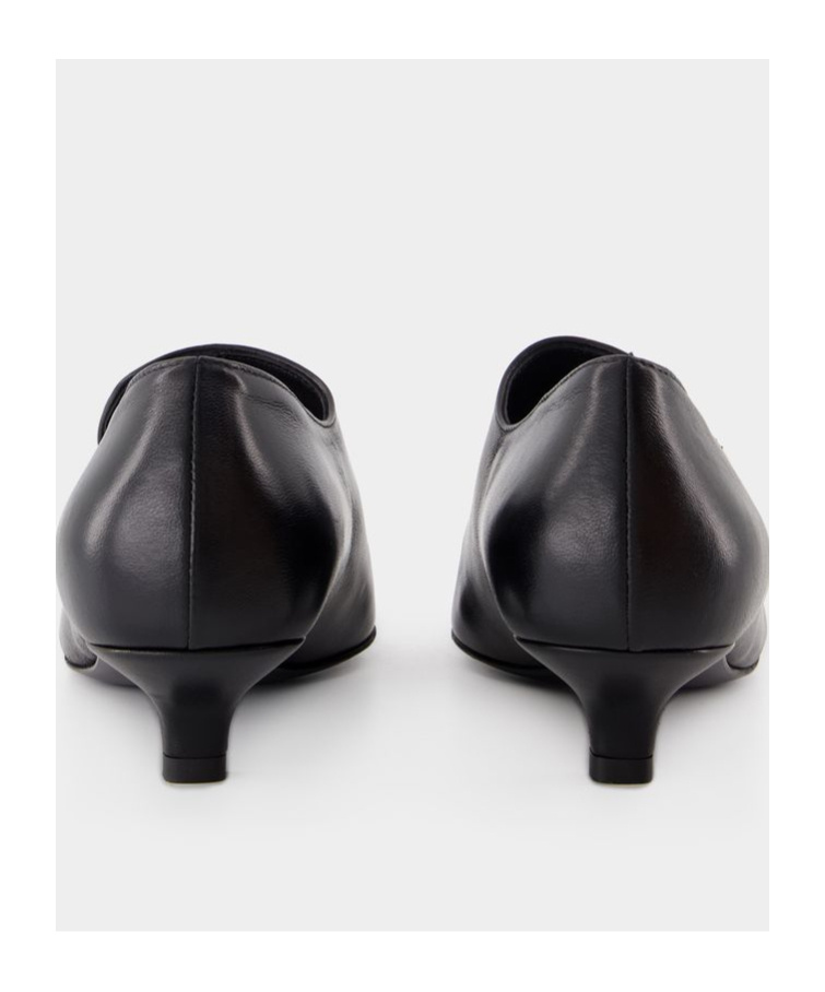 Totême Toteme Kitten Loafers In Black