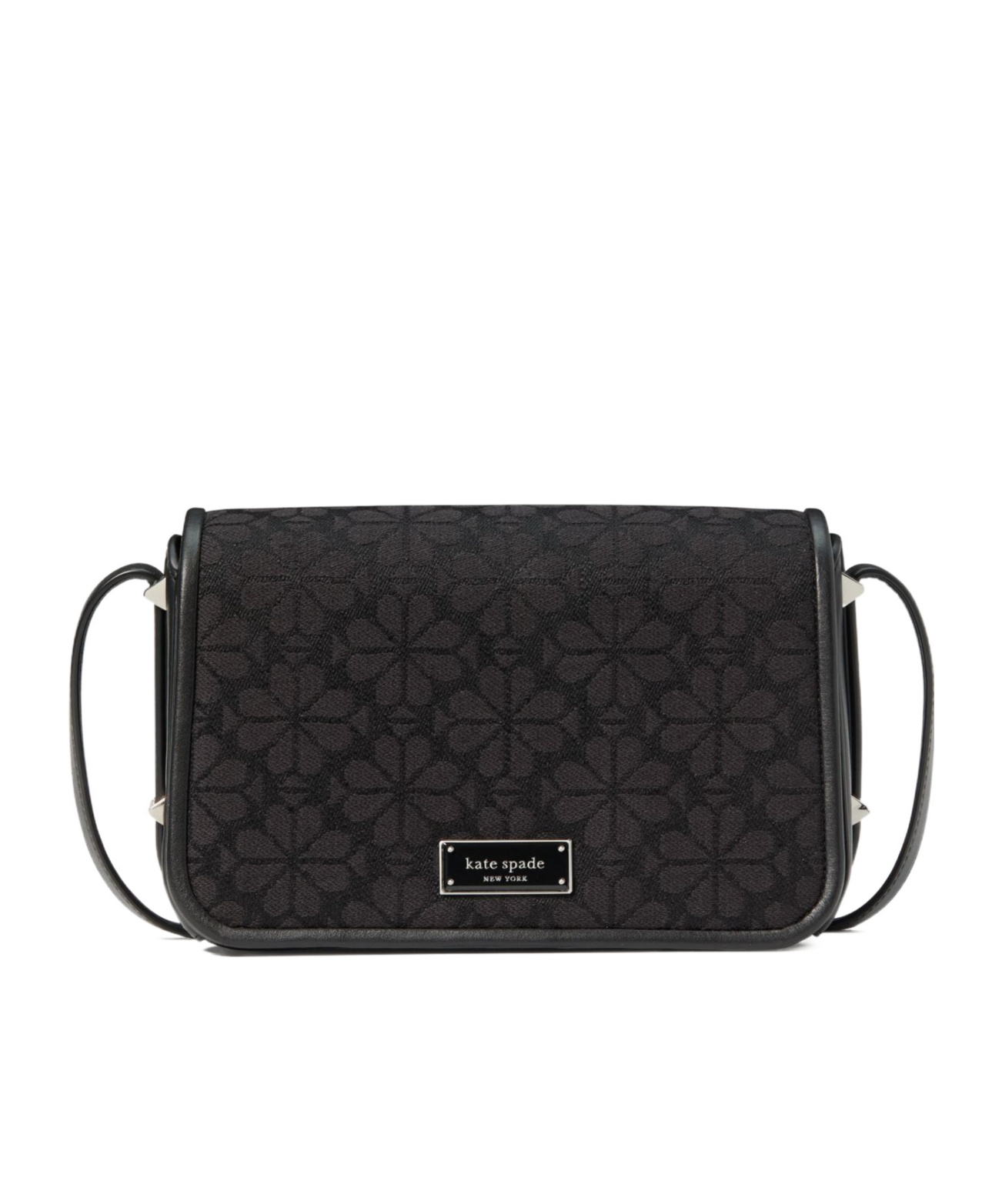 KATE SPADE FLORAL-JACQUARD CROSSBODY BAG