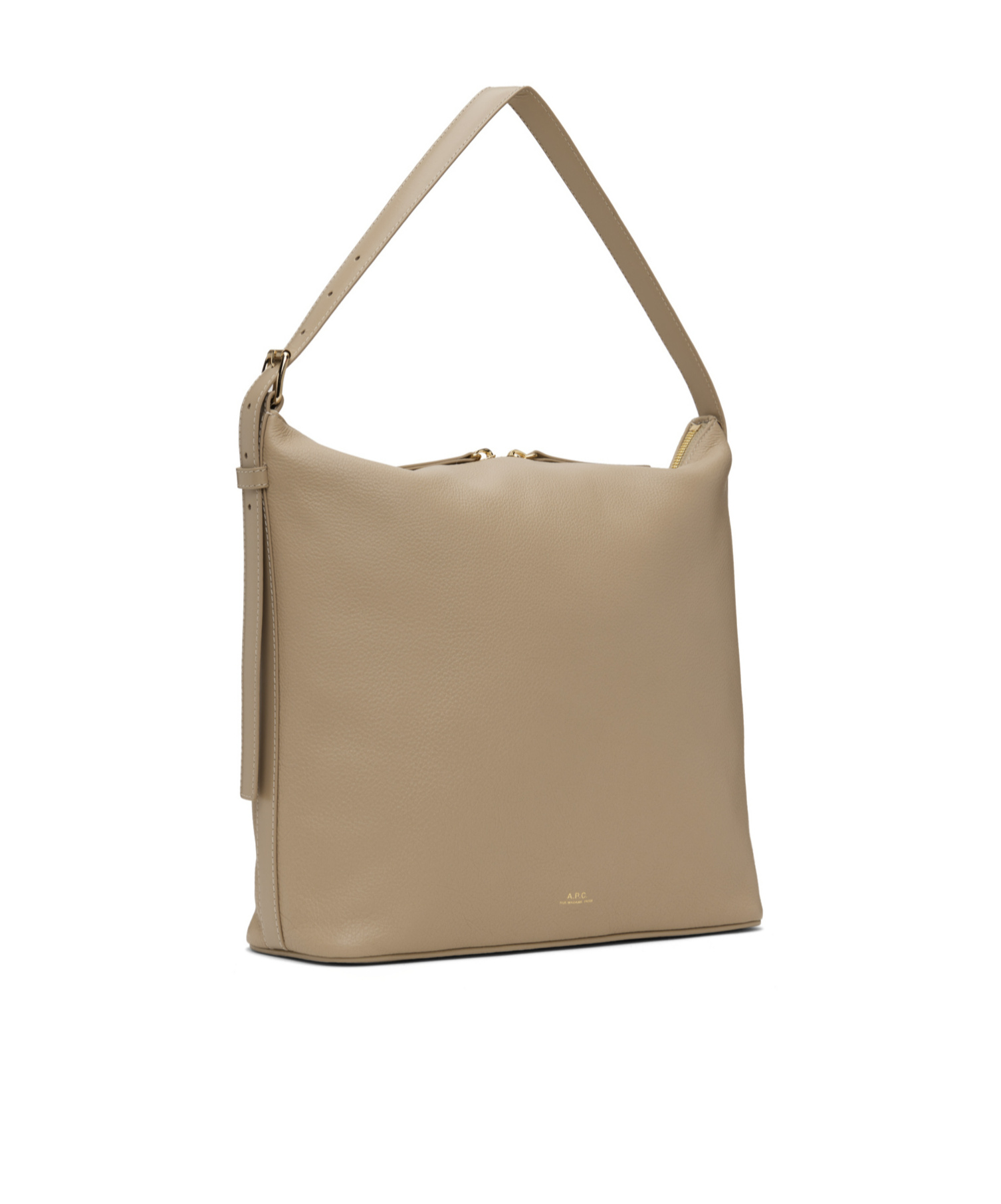 Apc Beige Vera Tote In Nude