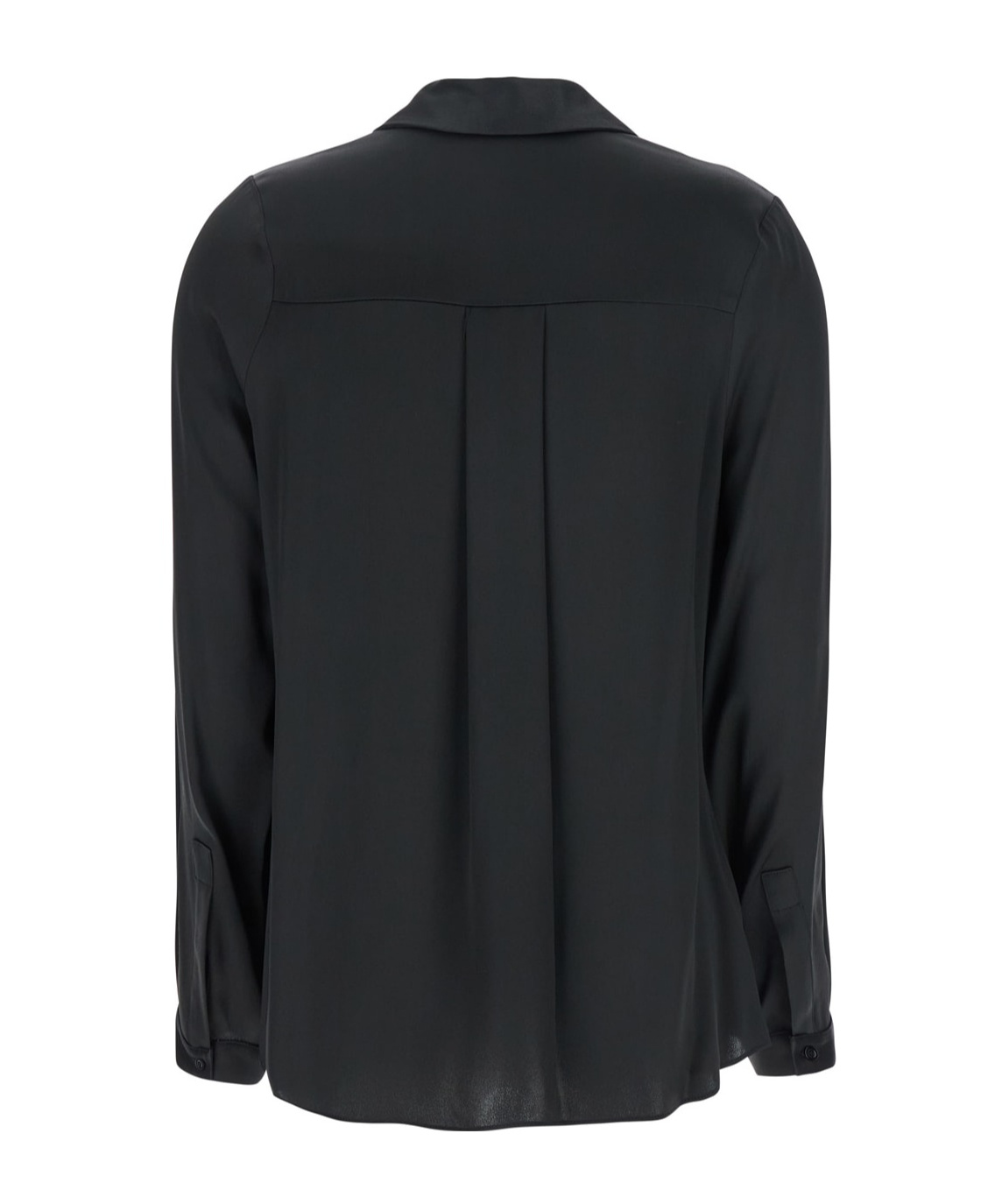 Shop Semicouture Long Sleeve Shirt In Black