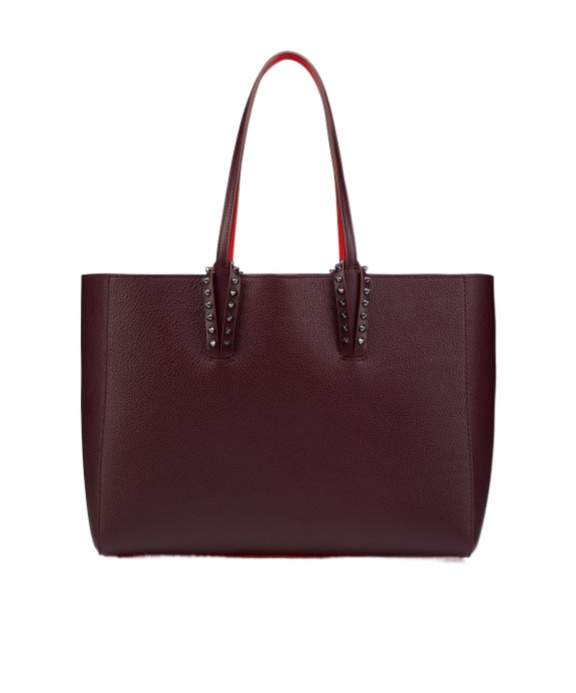 Christian Louboutin Cabata Stud Detailed Small Tote Bag