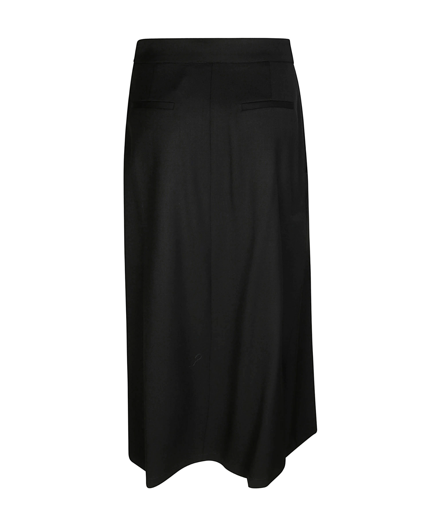 P.a.r.o.s.h Parosh Gonna Midi Pieghe In Black