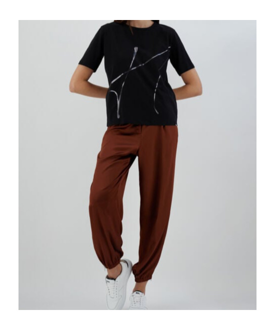 Herno Interlock Jersey T-shirt In Black