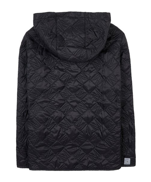 Max Mara Hooded Cotton Suit In Black