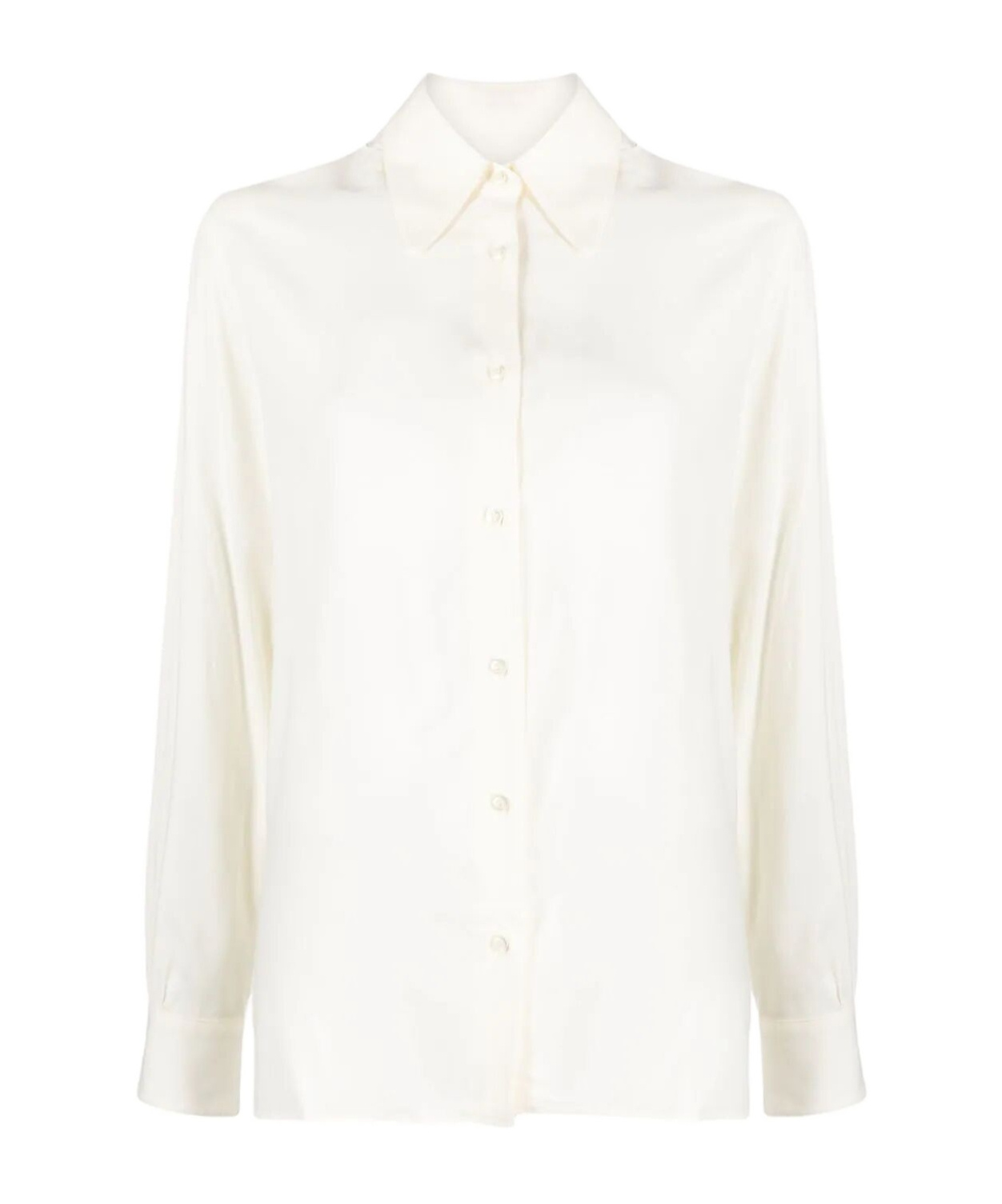 Officine Generale Pointed-collar Button-up Shirt