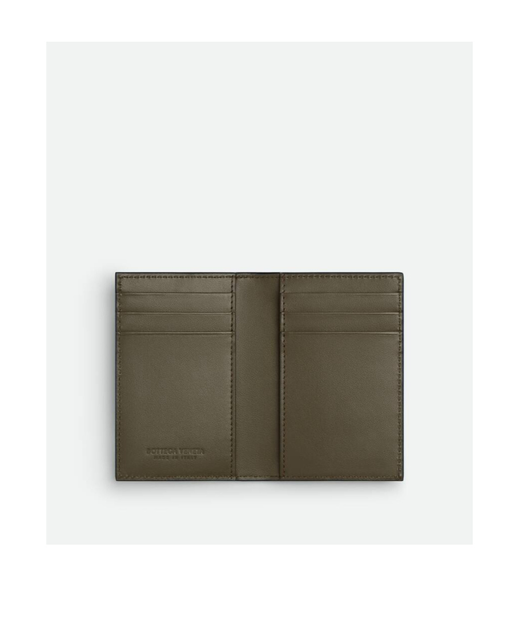 Bottega Veneta Leather Intrecciato Card Holder
