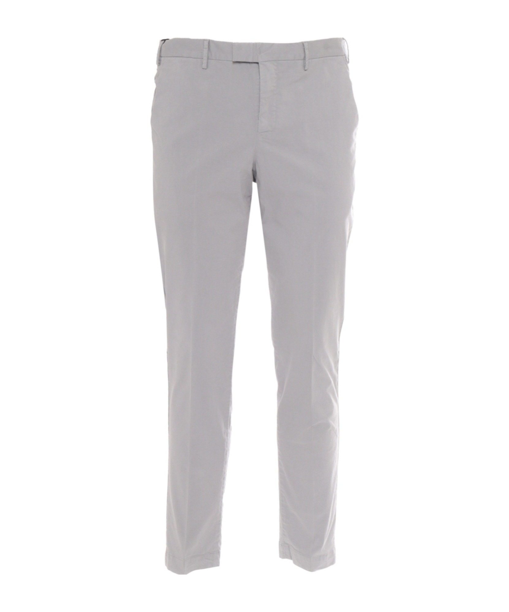 Pt01 Pleated Zipper Casual Pants In Gray