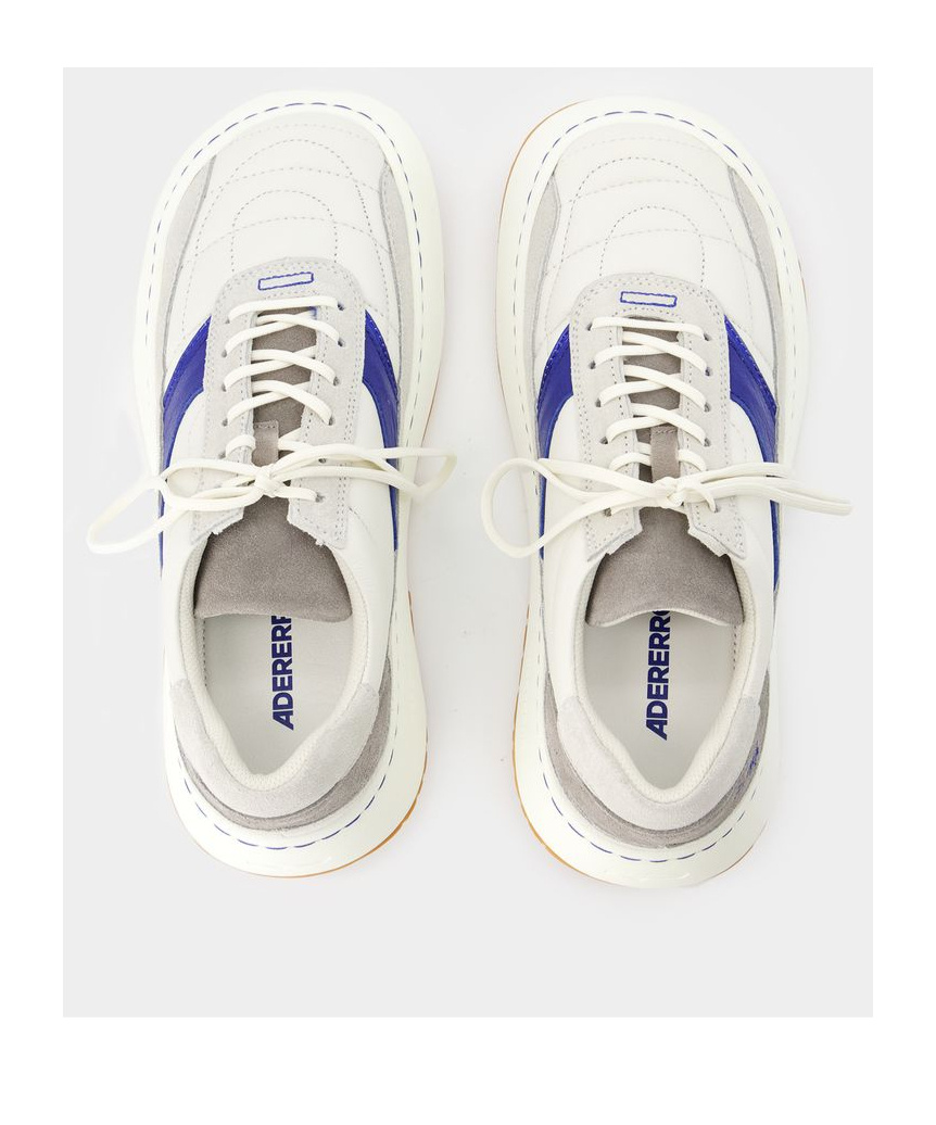 Ader Error Off-white Log Wem Sneakers In White