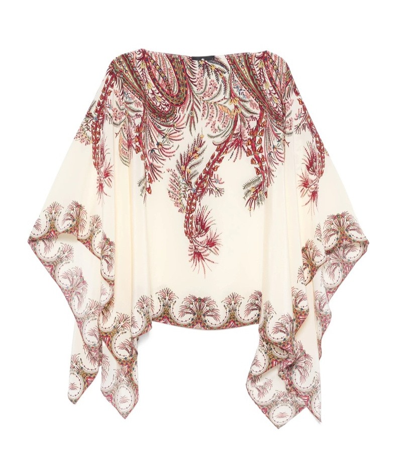 Shop Etro Silk Blouse