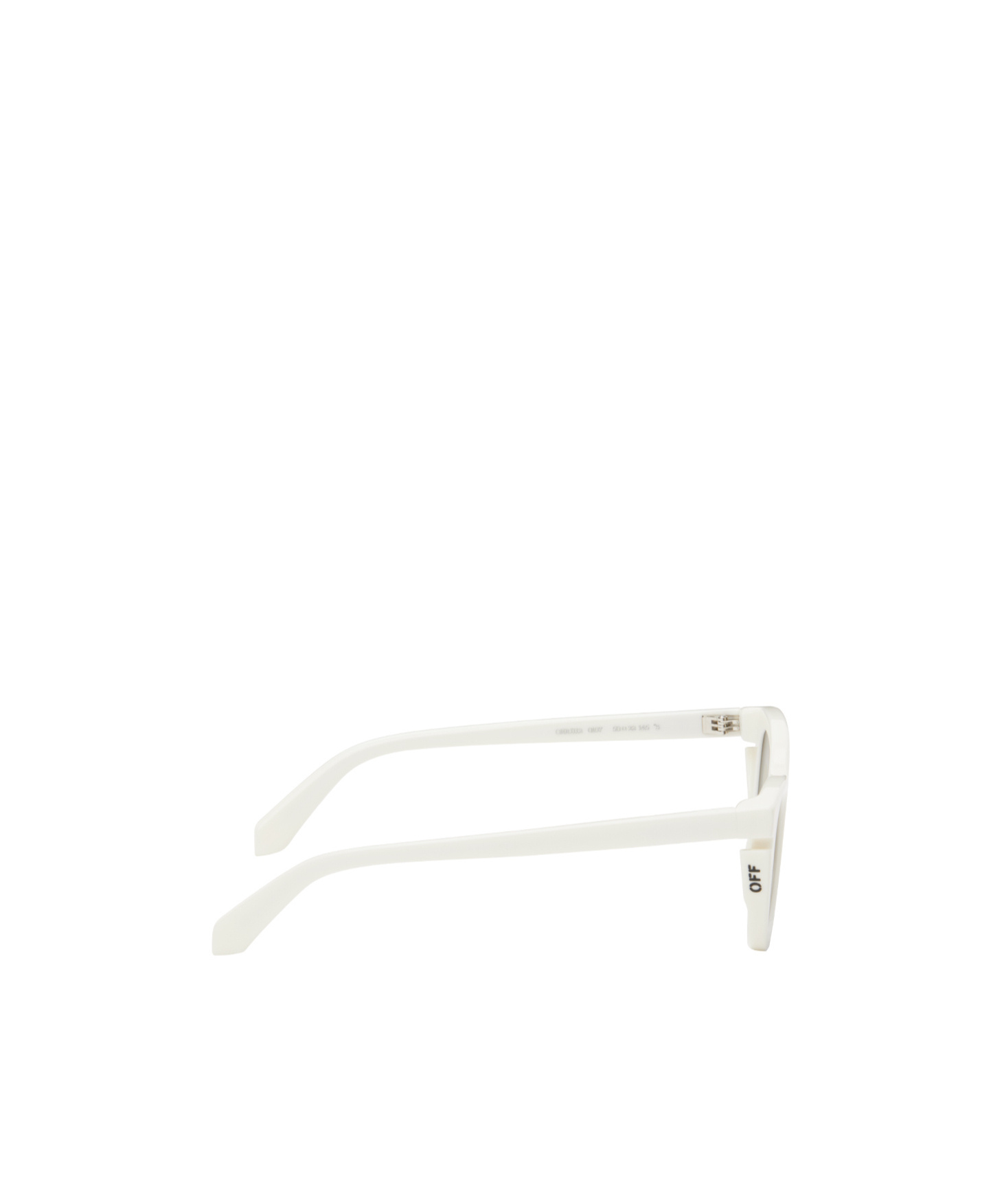 Off-white Logo Sunglasses In Gray