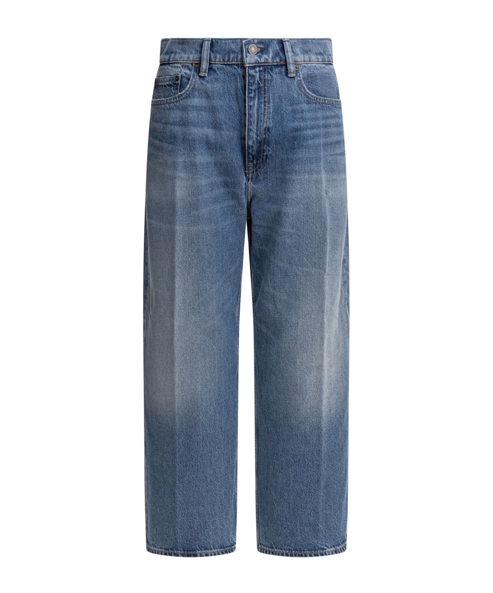 Polo Ralph Lauren Trousers Denim Belt Loops In Blue