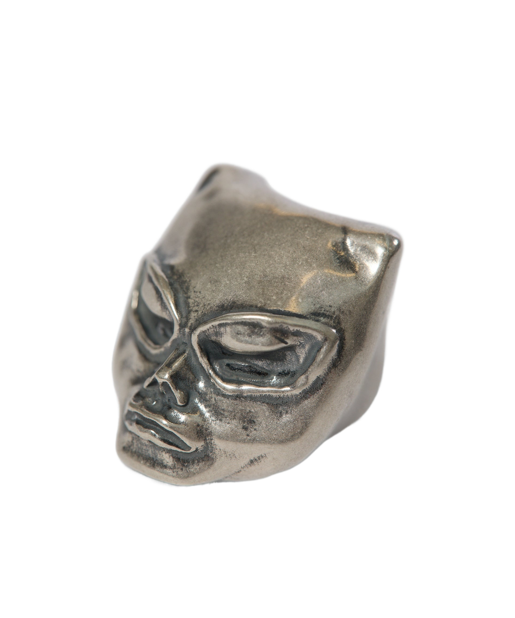 Ann Demeulemeester Carita Magic Monkey Ring In Gray
