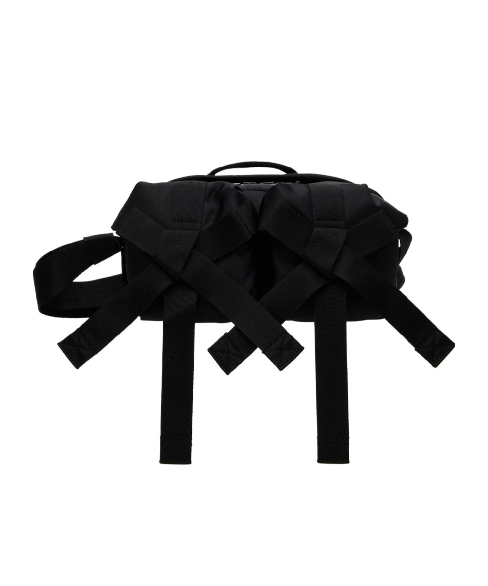 Simone Rocha Classic Bow Crossbody Bag In Black