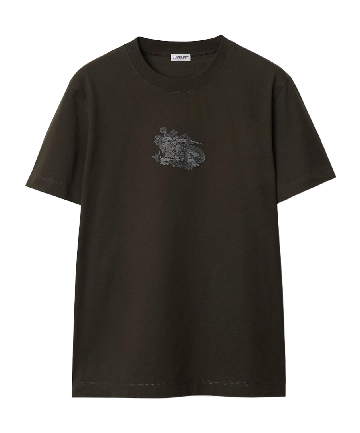 Burberry Ekd-print T-shirt In Black