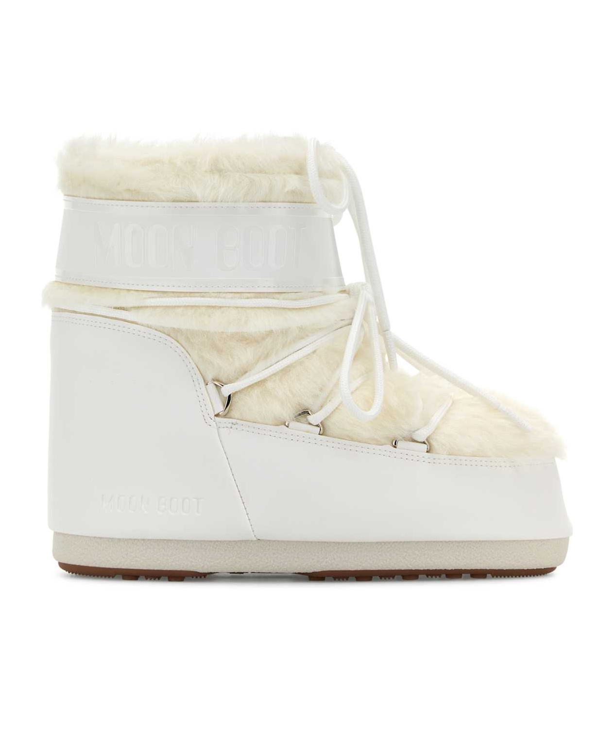Moon Boot Round Head Snow Boots In White