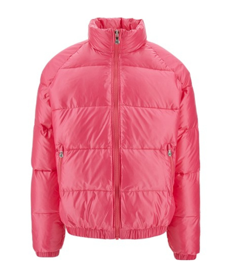 Pyrenex Vintage Mythic Zip Quilted Jacket In Red