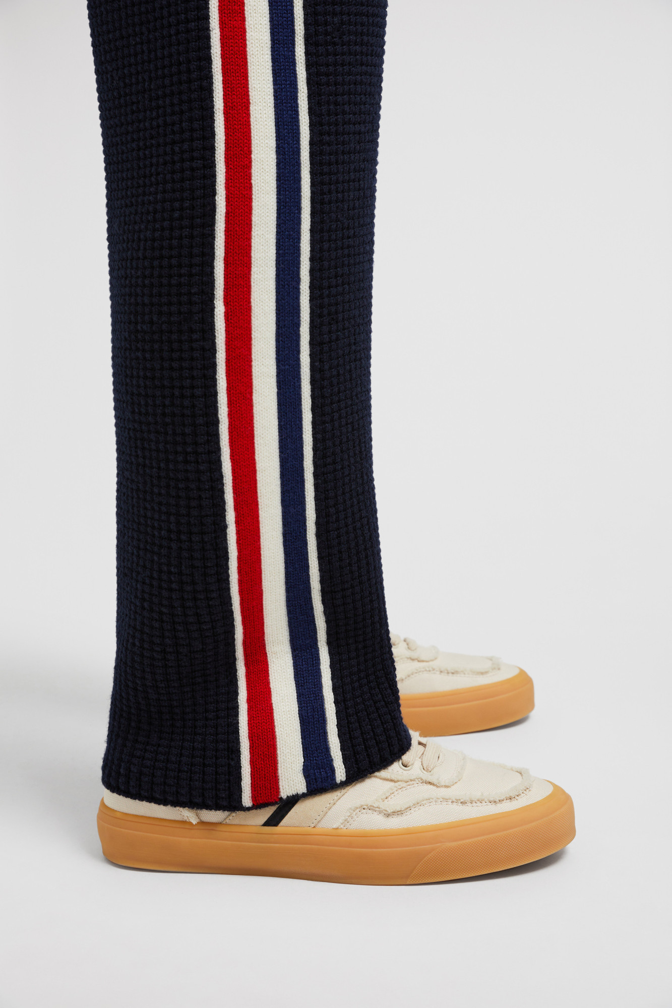 Moncler X Palm Angels Wool Sweatpants In Blue