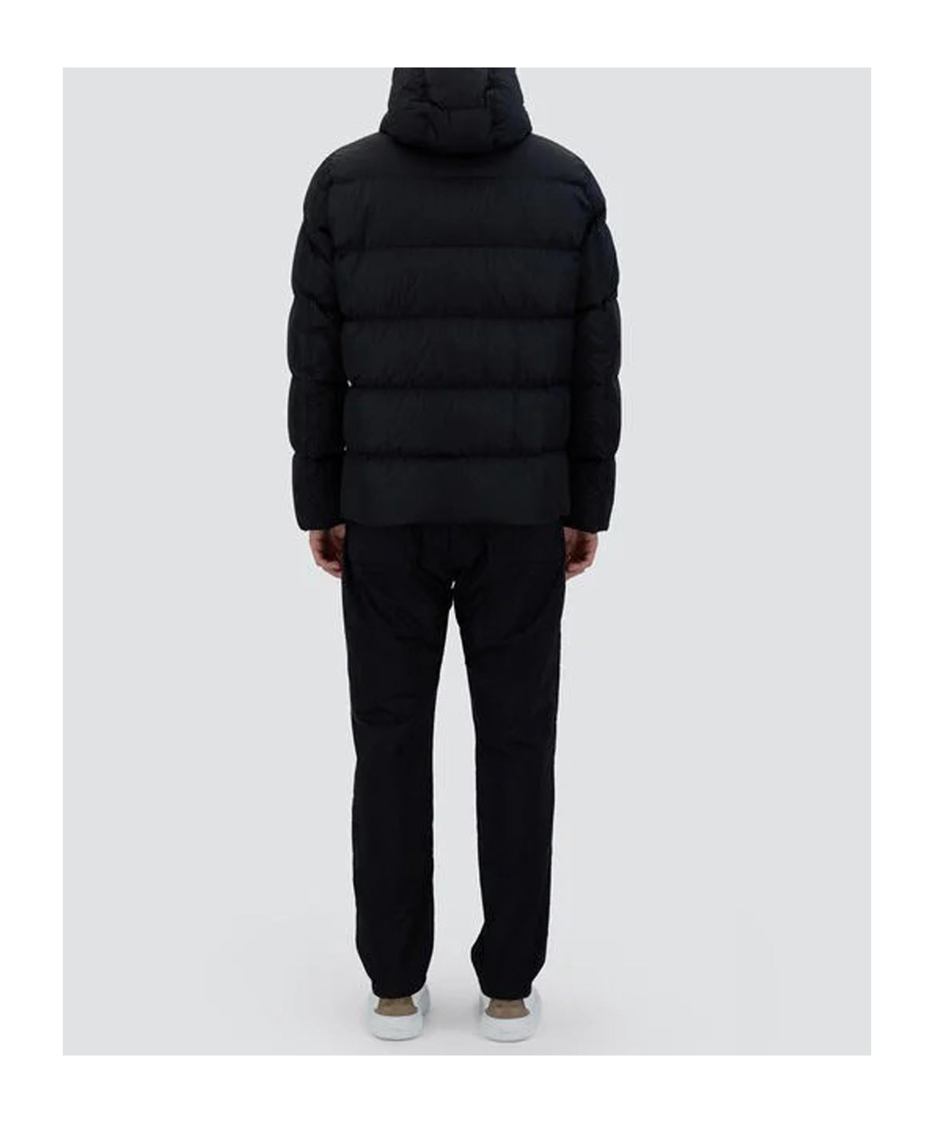 Herno Bomber Jacket In Nylon Chamonix In Black