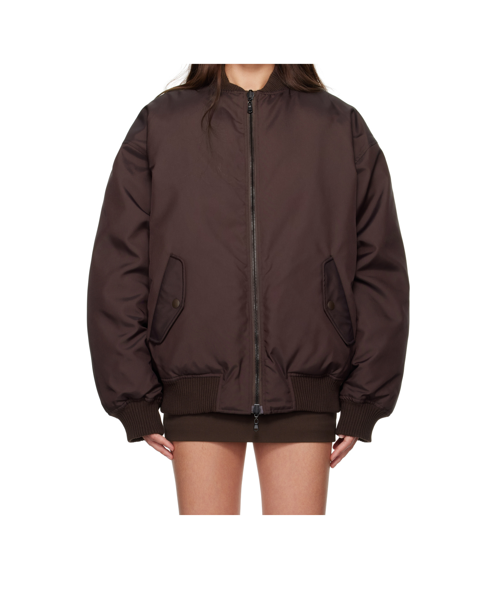 WARDROBE.NYC REVERSIBLE BOMBER JACKET