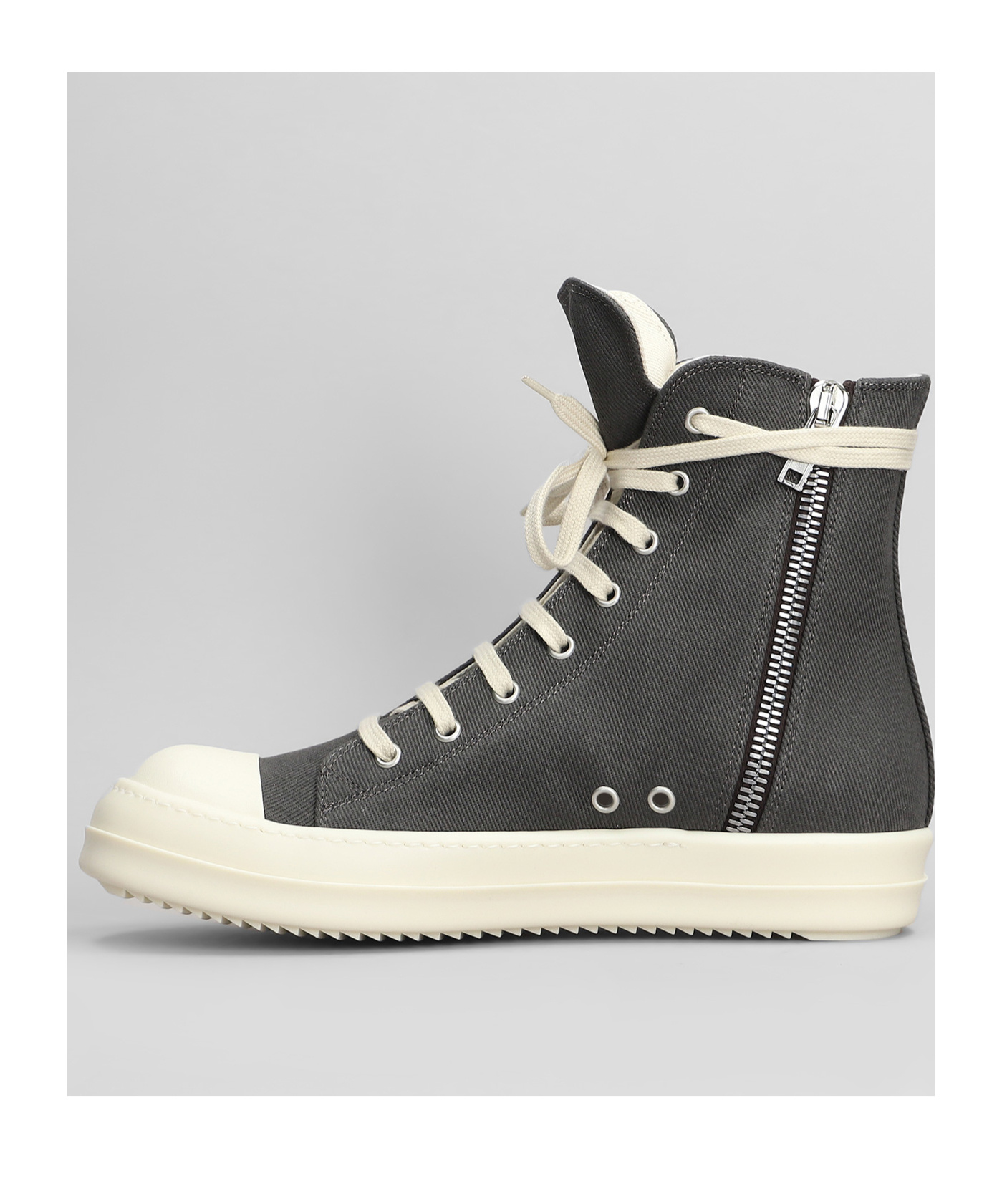 Shop Rick Owens Drkshdw Lace-up High-top Sneakers In Black