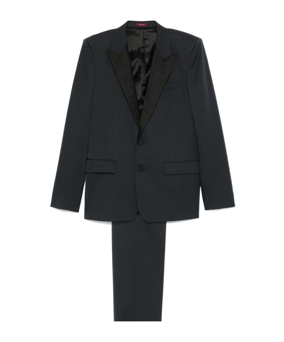 Gucci Long-sleeved Suit In Green