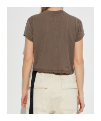 Rick Owens Drkshdw Short-sleeved T-shirt In Green