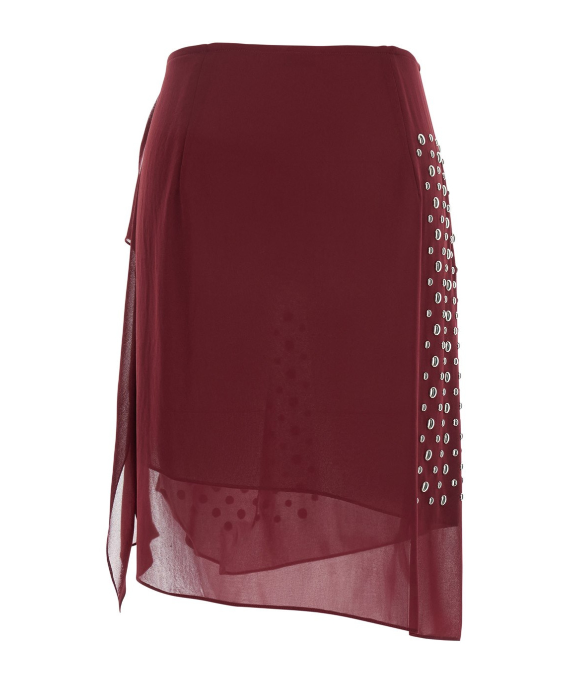 Dries Van Noten Women Midi Pareo Skirt In Red