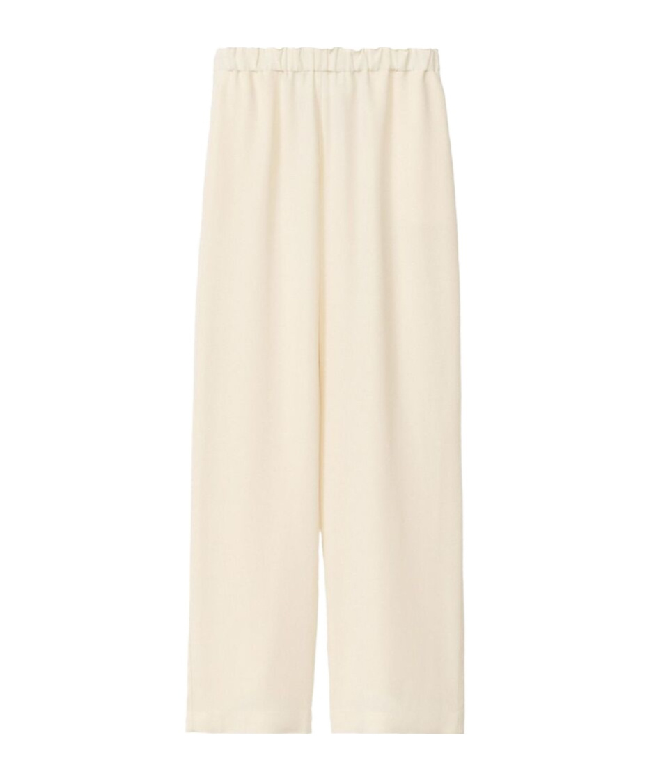 Fabiana Filippi Drawstring Straight-leg Pants In White