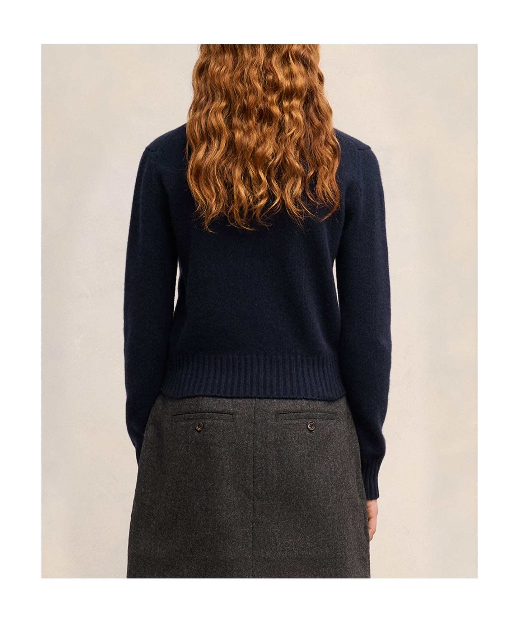 Ami Alexandre Mattiussi High Neck Sweater In Black