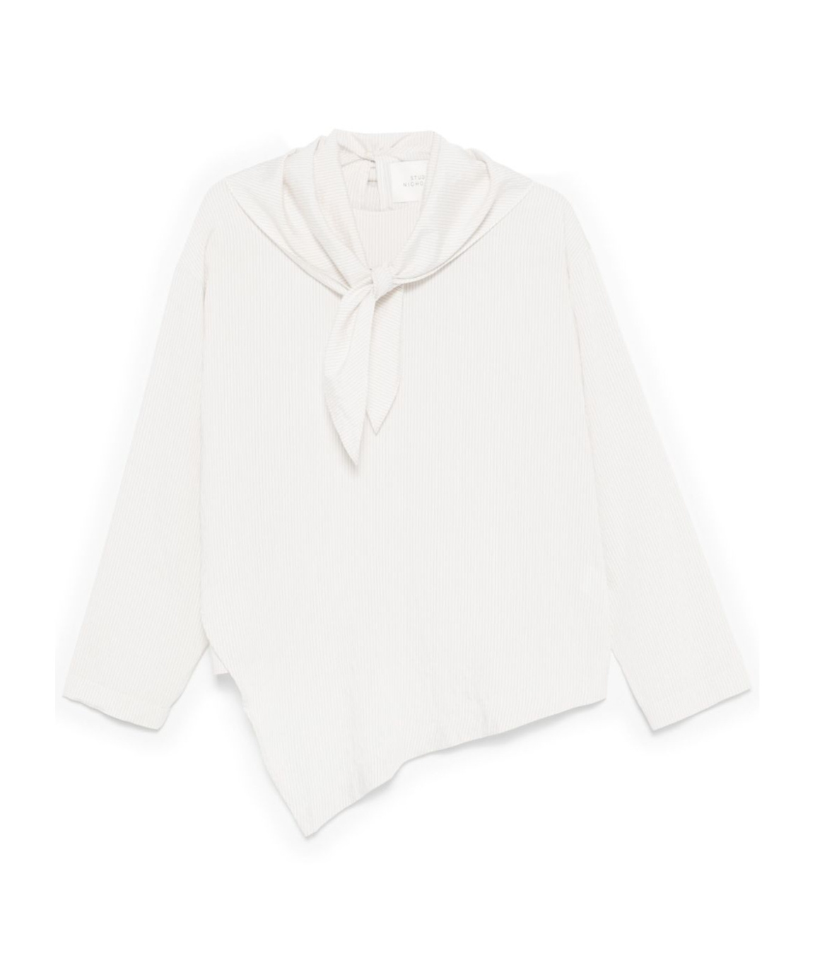 STUDIO NICHOLSON STUDIO NICHOLSON BUTE STRIPED LONG SLEEVED BLOUSE