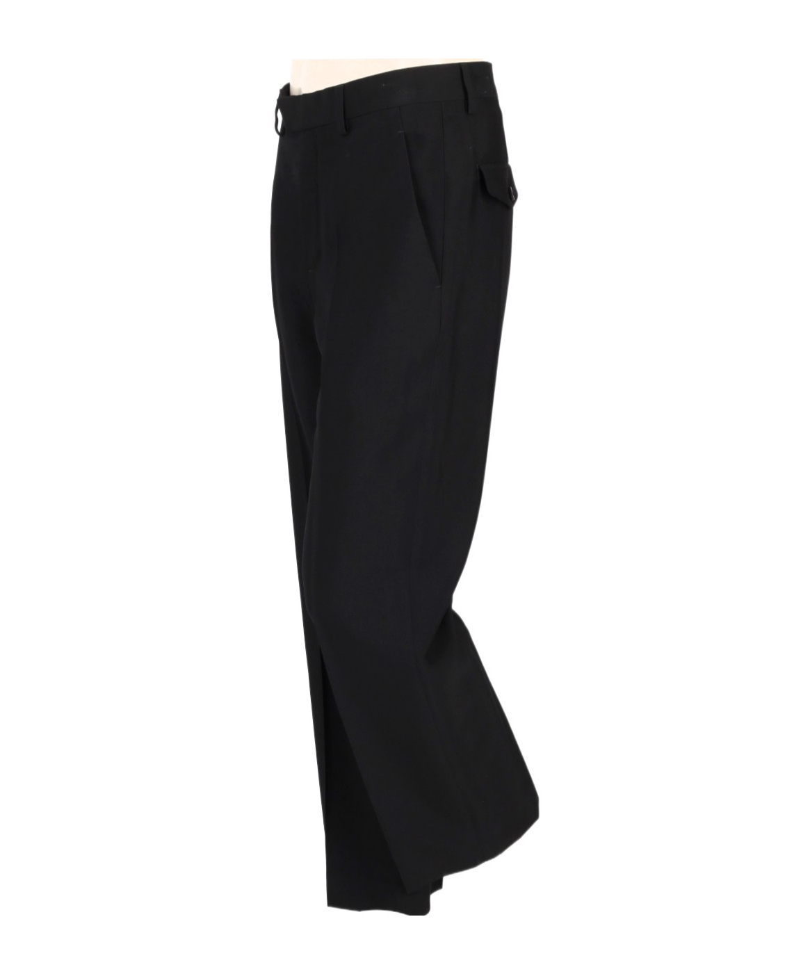 Ann Demeulemeester Belt-loop Casual Pants In Black
