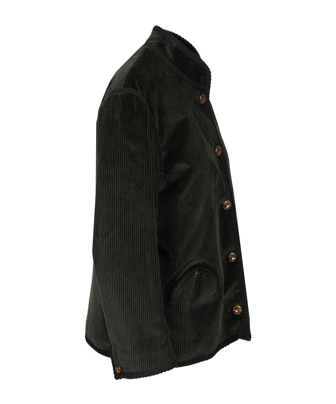 Blazé Milano Classic Touch Curly Jacket Jackets Green In Black