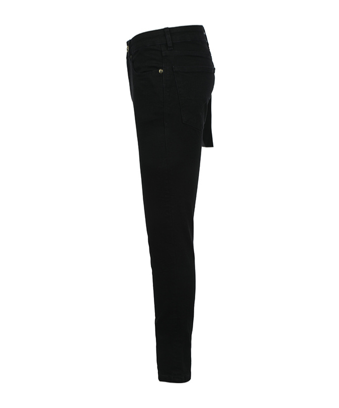 Versace Jeans Belt-loop Jeans In Black