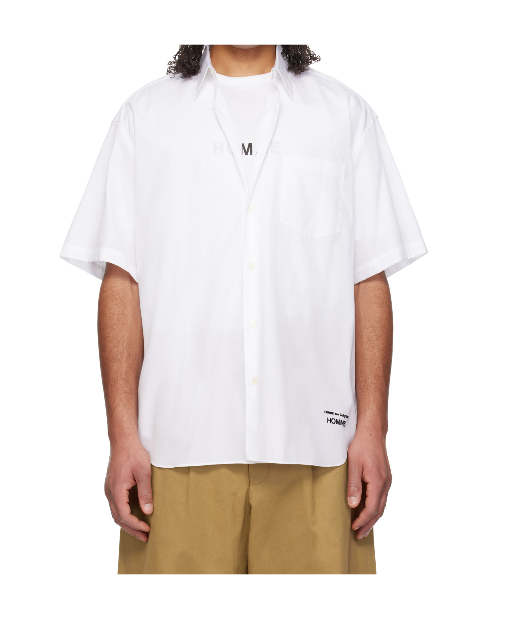 Comme Des Garçons Shirt Comme Des Garcons Men Color White In White