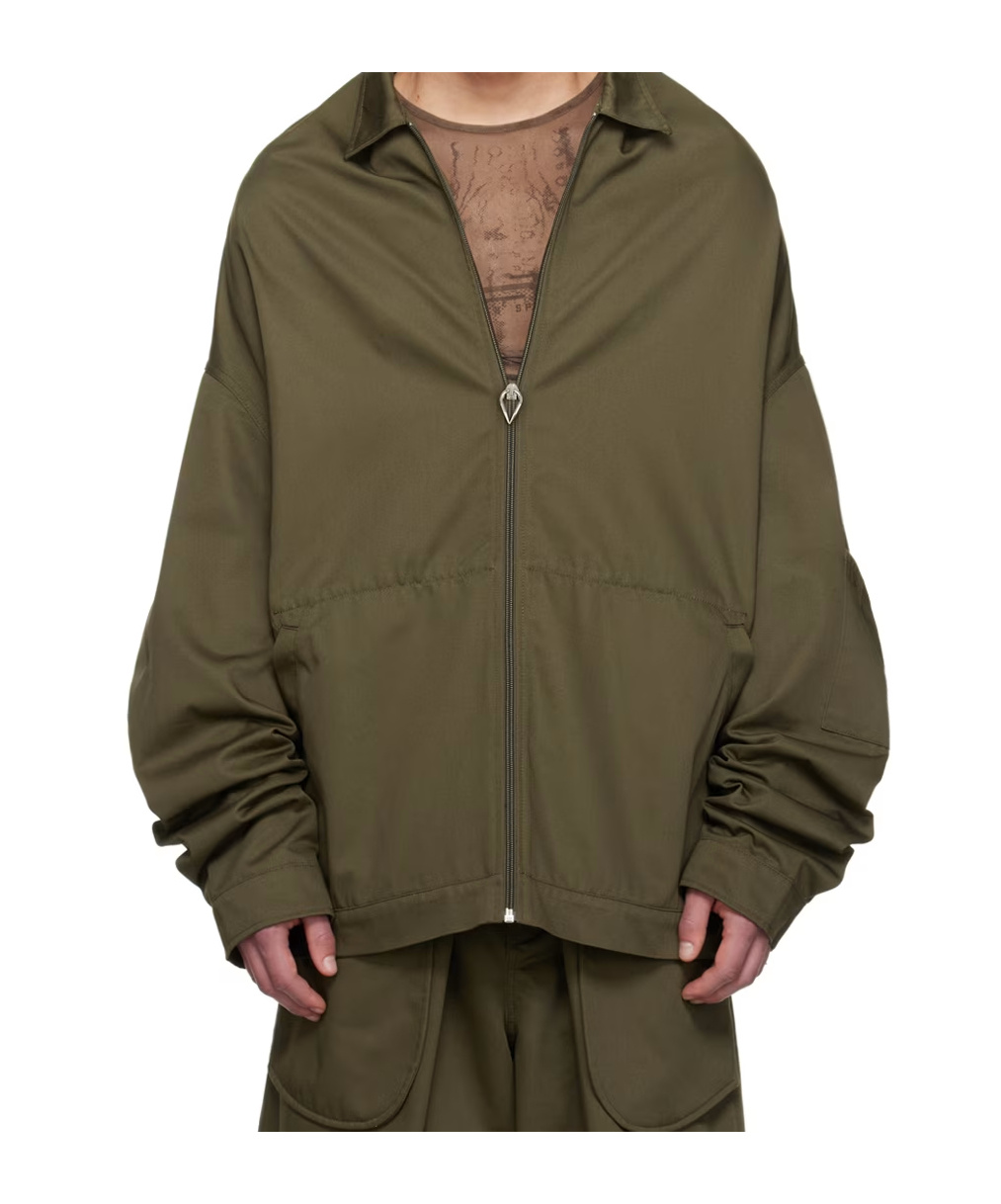 Jean Paul Gaultier Khaki Shayne Oliver Edition Jacket