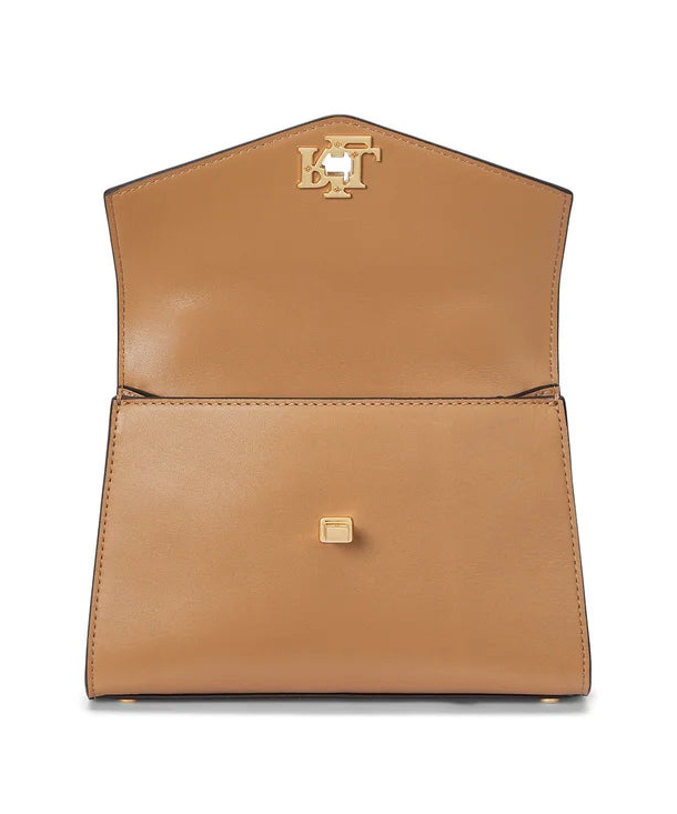 Polo Ralph Lauren Flip Shoulder Bag In Nude