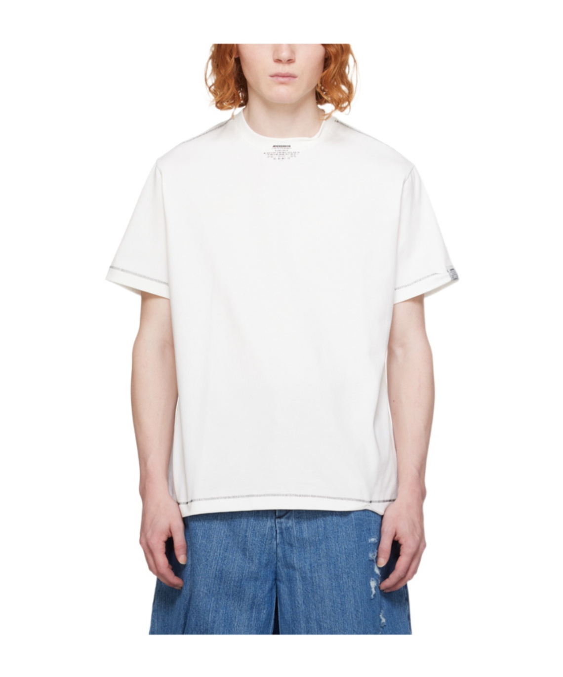 Ader Error Short-sleeved T-shirt In White