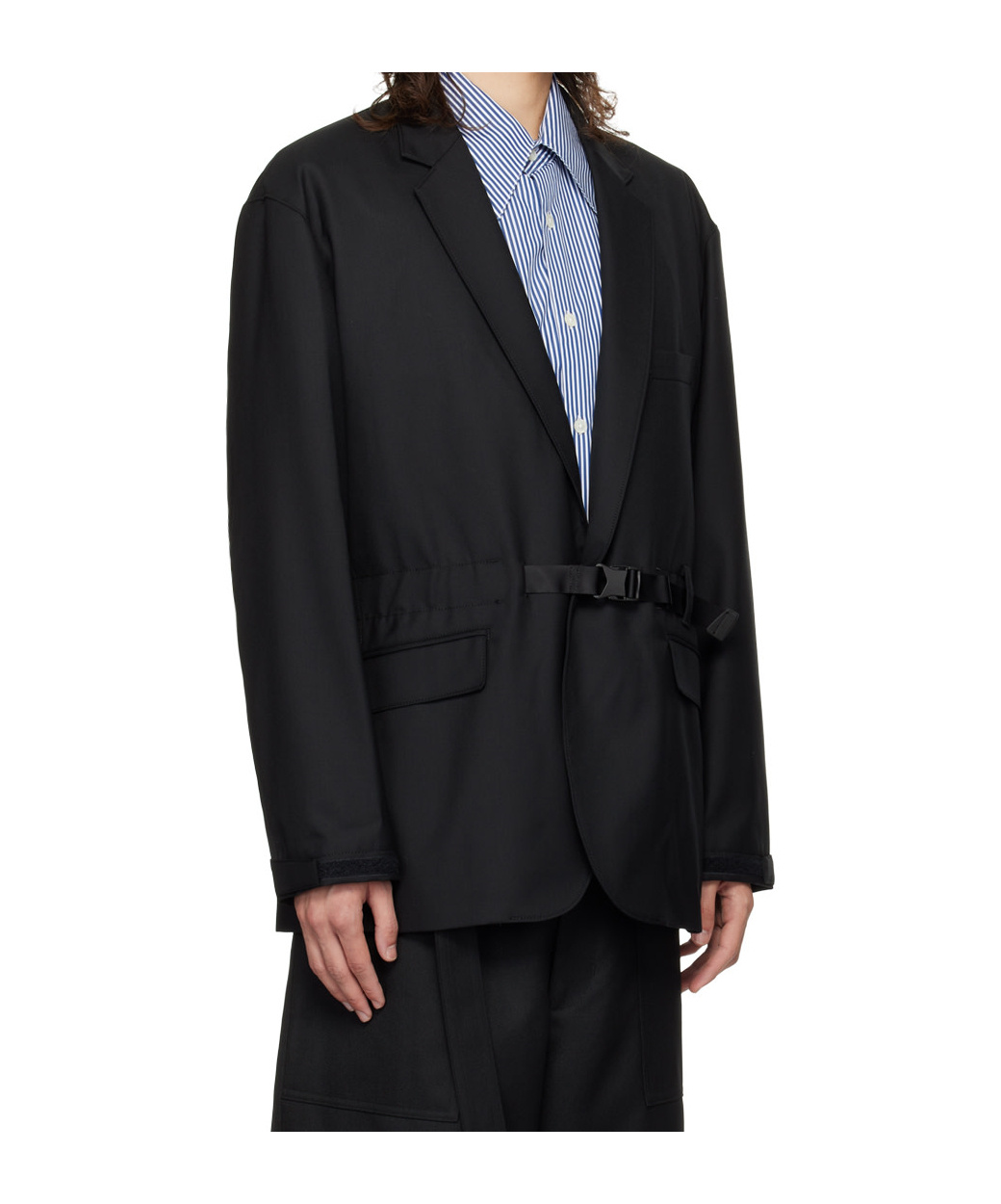 Comme Des Garçons Adjustable Waist Strap Jacket