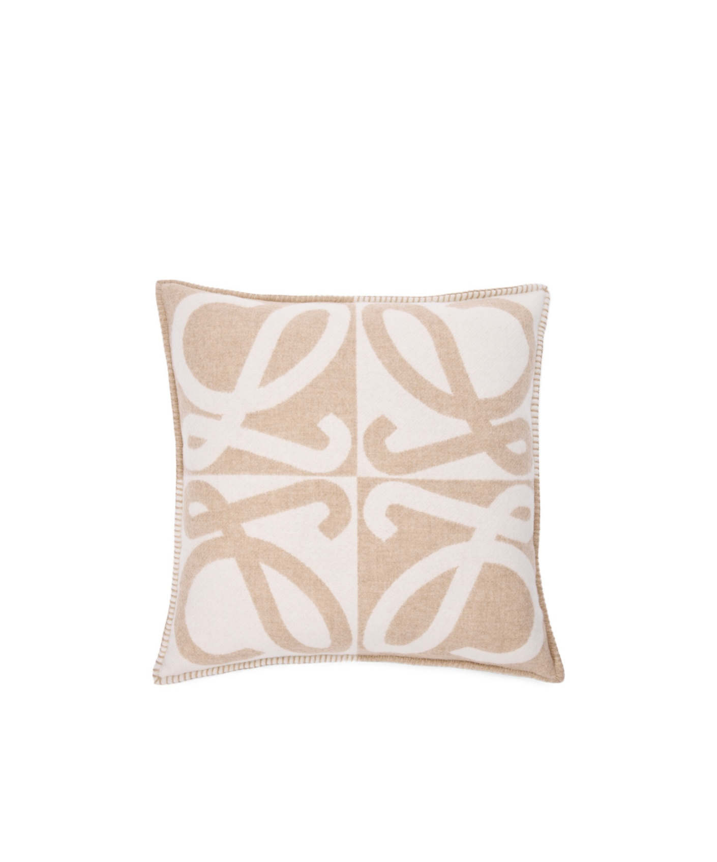 Loewe Cushion In Wool And Cashmere In Multi