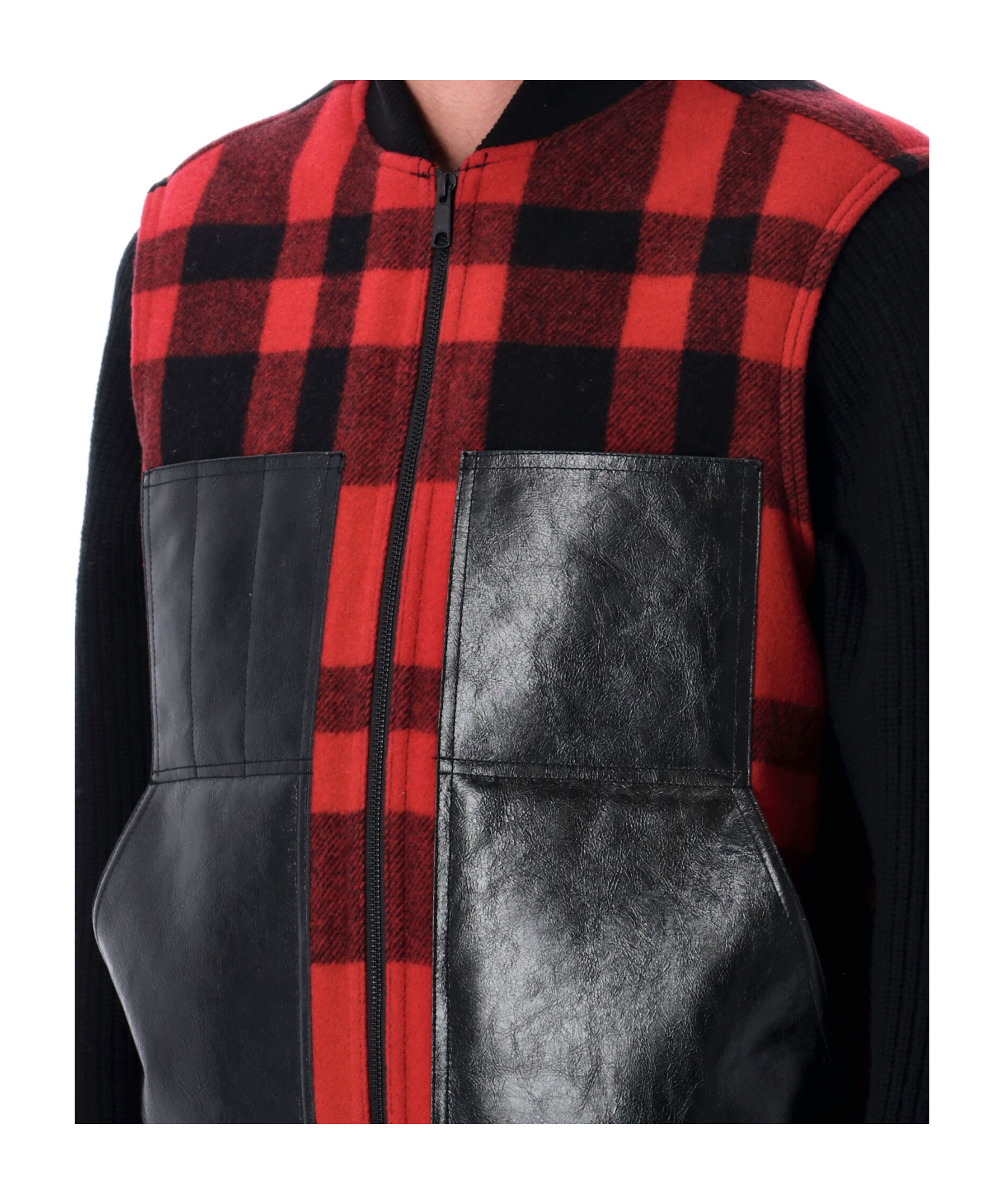Junya Watanabe Zippered Long-sleeved Casual Jacket In Multi