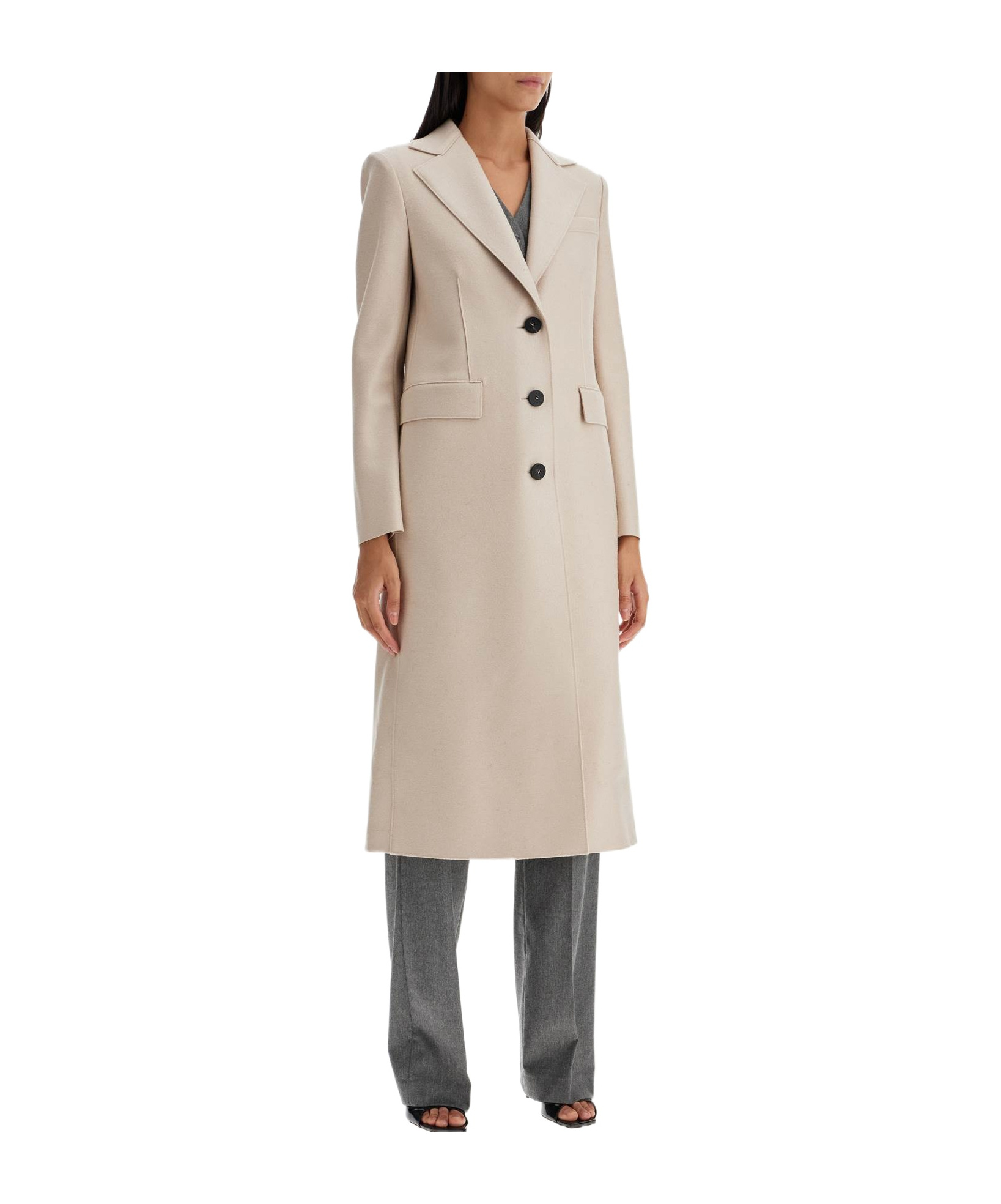 HARRIS WHARF LONDON LONG-SLEEVED COAT 