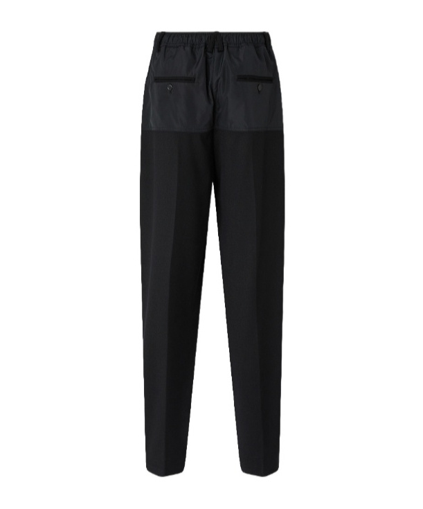 Pinko Panelled-design Trousers In Black