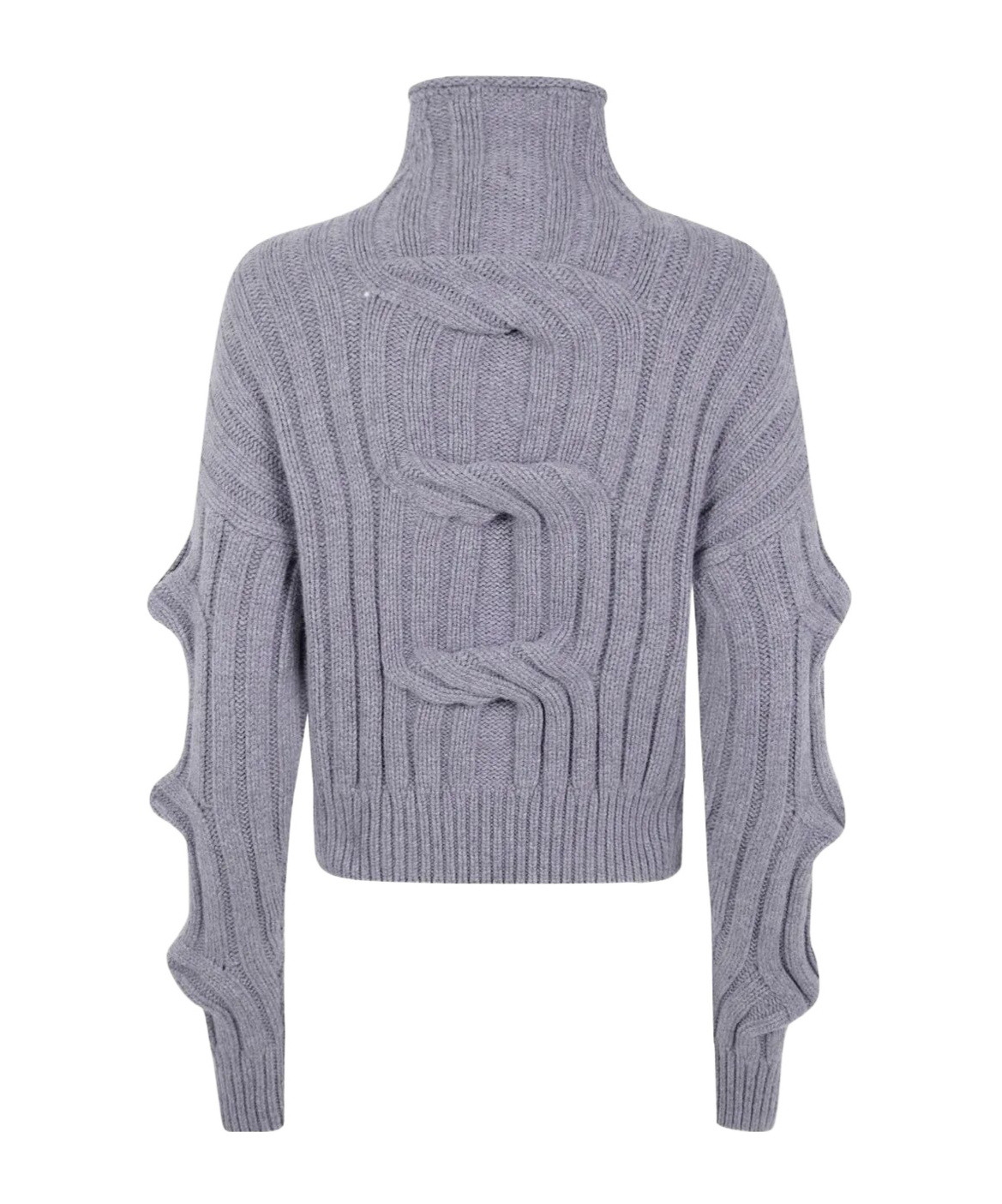 Mrz Wool Sweater In Gray