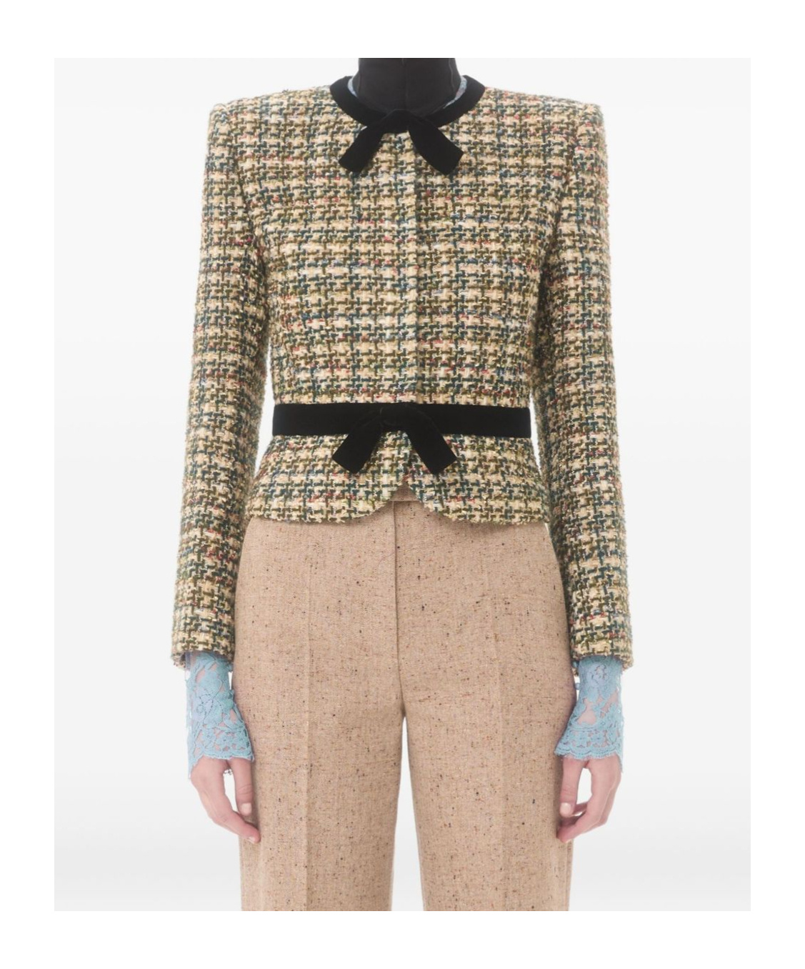 Valentino Long-sleeved Casual Jacket In Brown