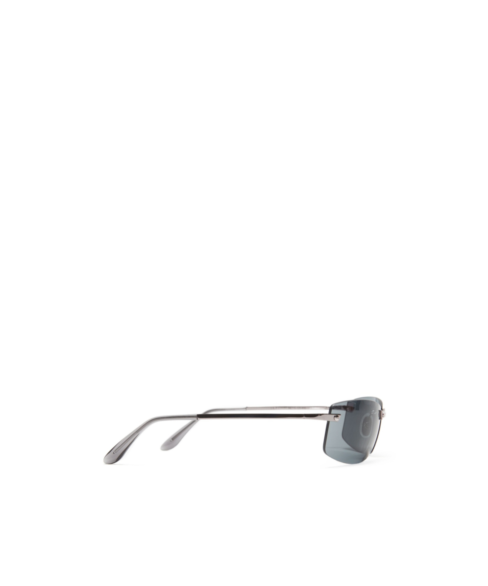 Acne Studios Rimless Sunglasses In Gray