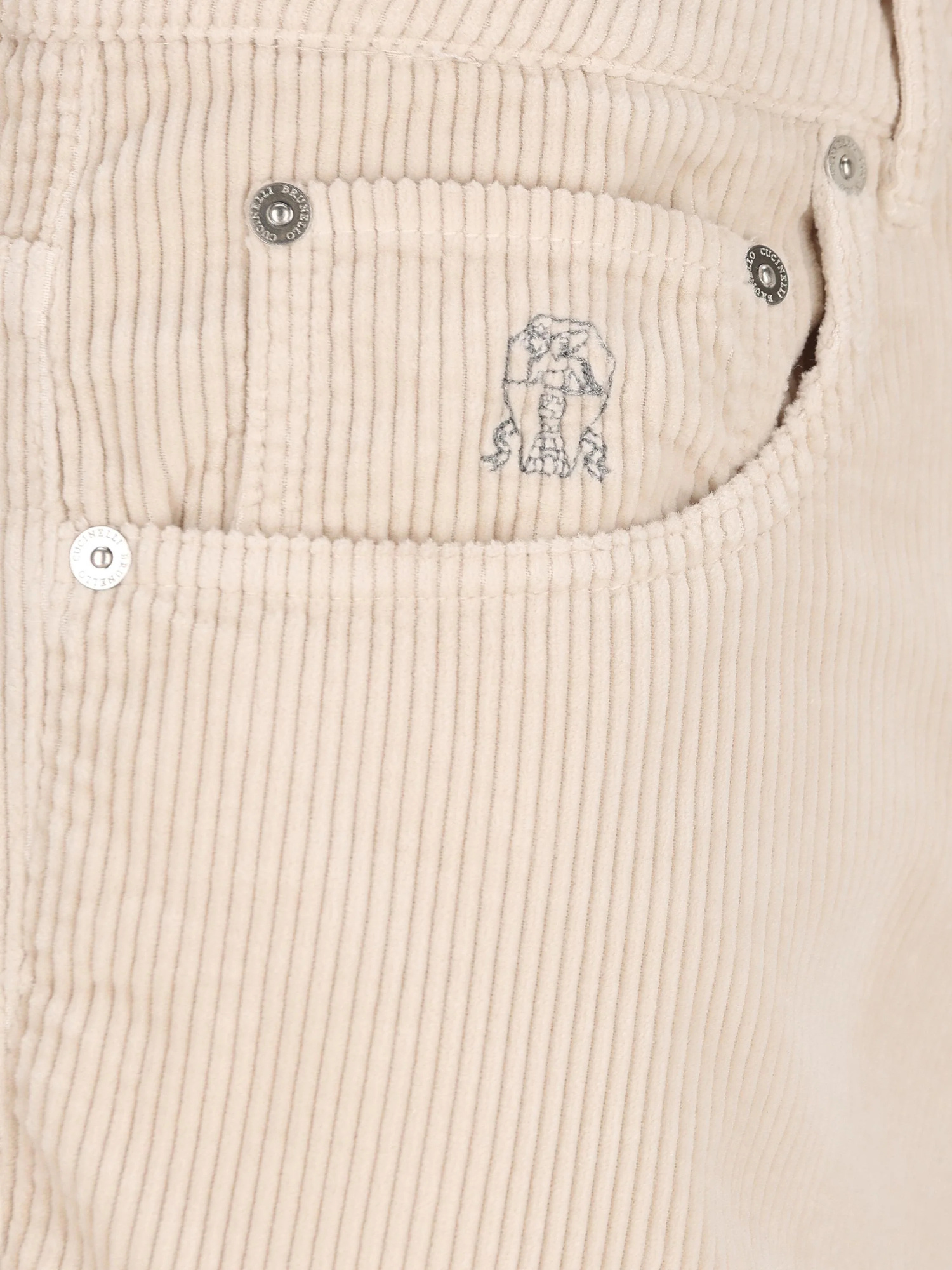 Brunello Cucinelli Belt Loops Slacks In Brown