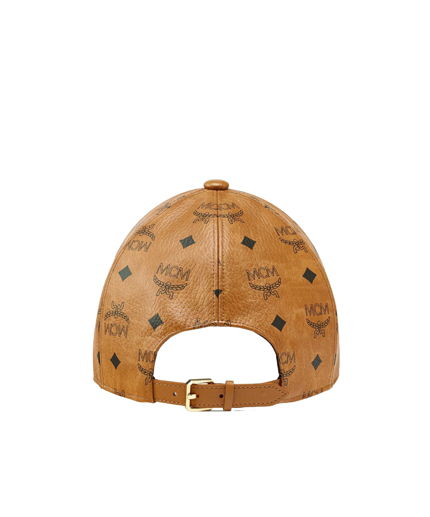 Mcm Visetos Classic Cap In Brown
