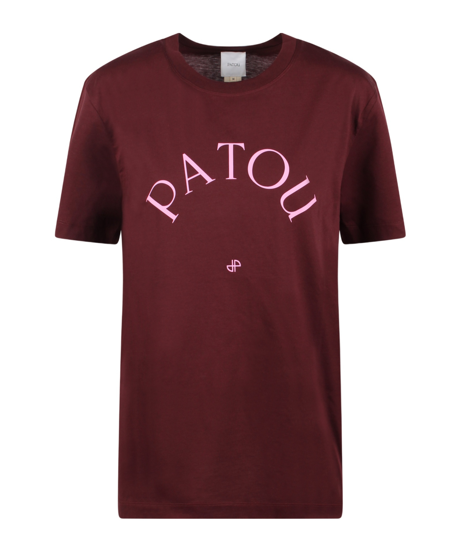 Patou Open-necked Black Shirt In Brown