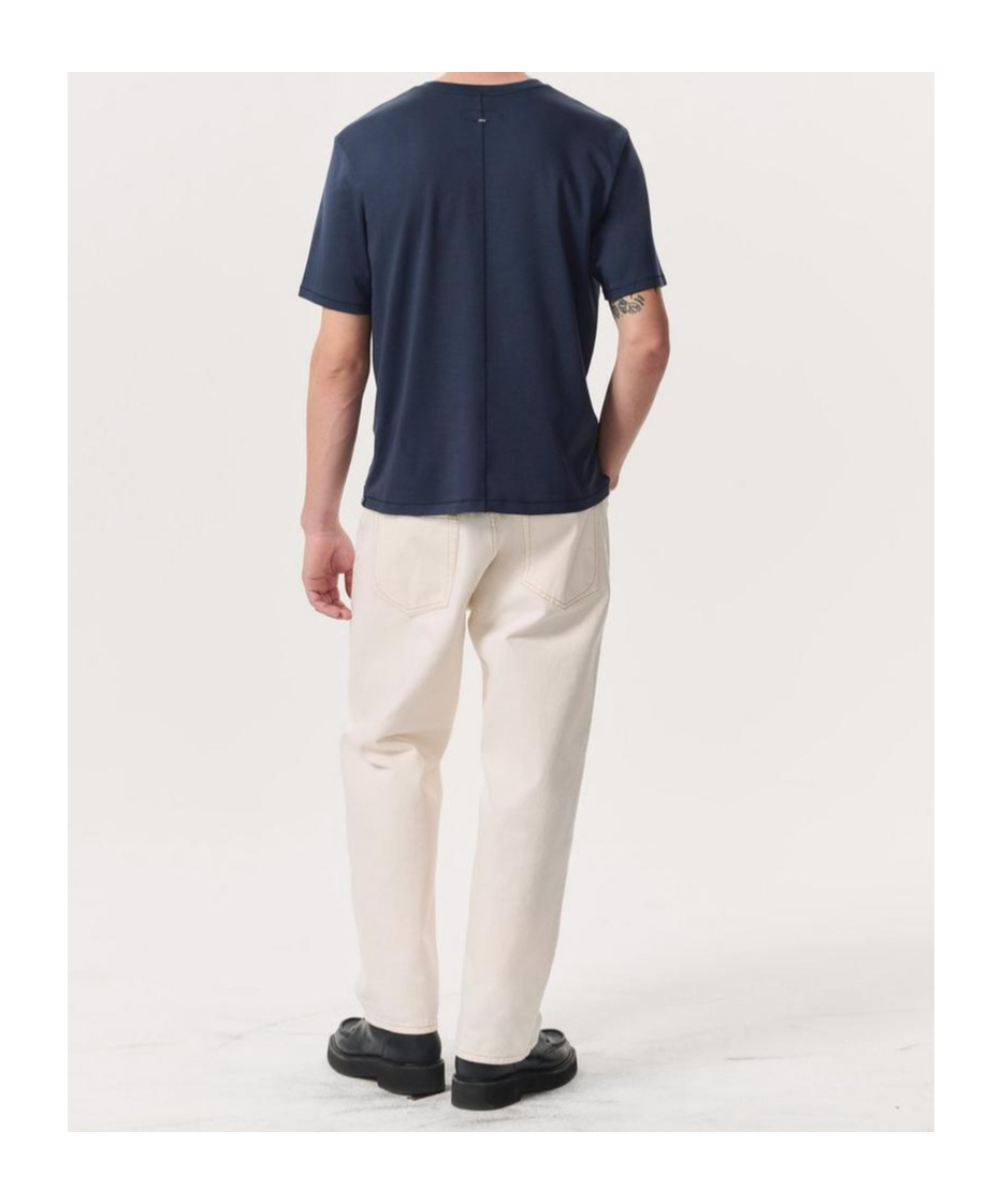 Rag & Bone Tech-jersey T-shirt In Black