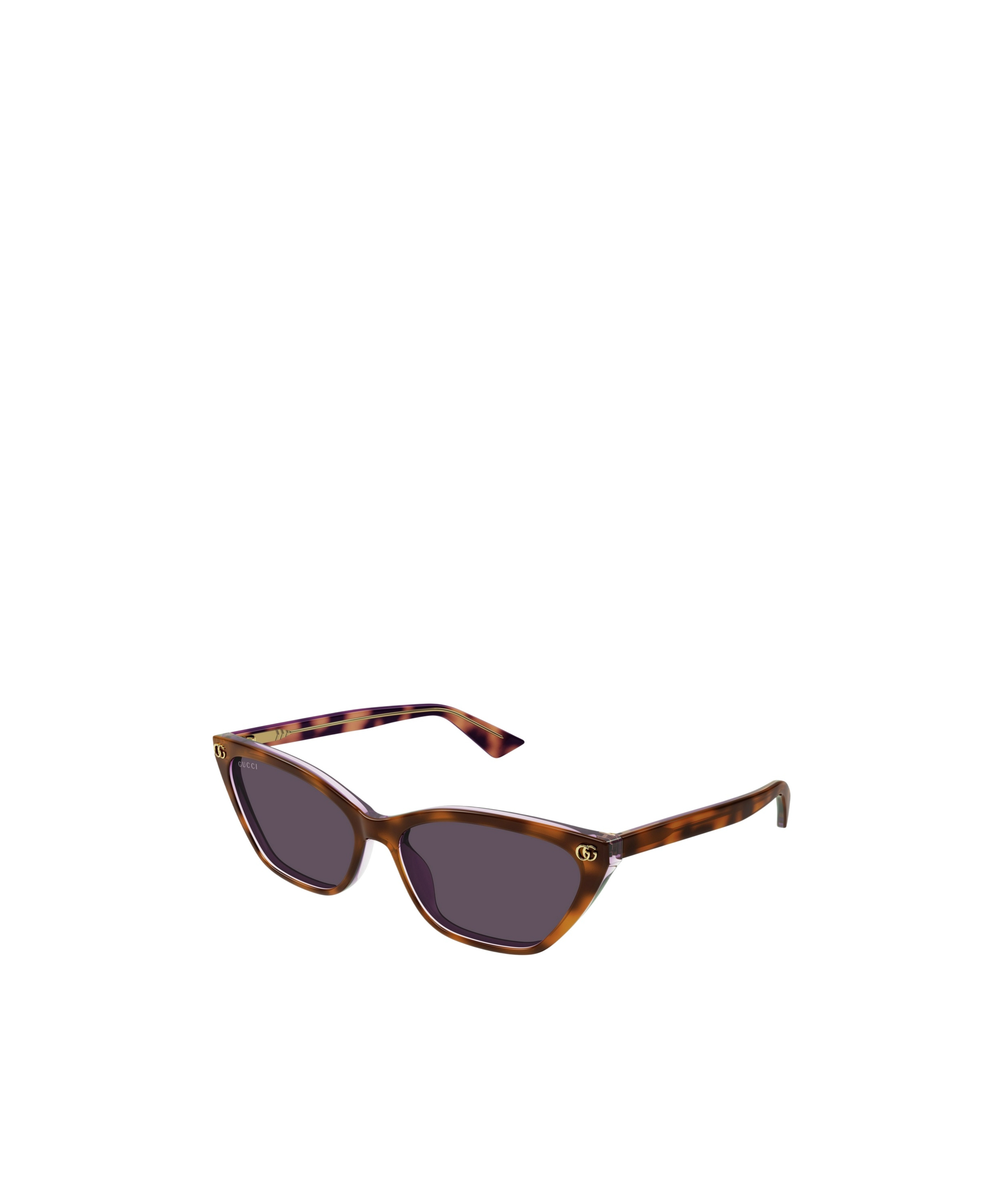 Gucci Eyewear Cat-eye Frame Sunglasses In Black